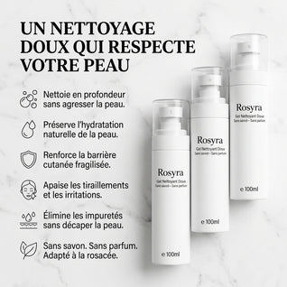 Rosyra Gel Nettoyant Doux